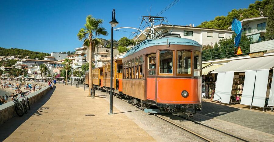Mallorca: Island Trip by Train, Tramway, and Boat - The 1912 Wooden Train: what the ride is really like