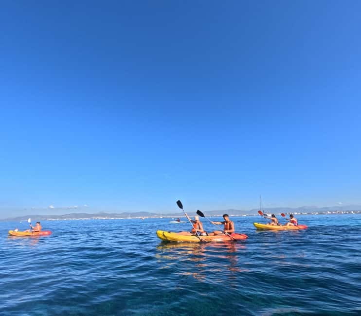 Mallorca: Kayak Rental - Optional route extensions toward Portixol and Palma’s cathedral area