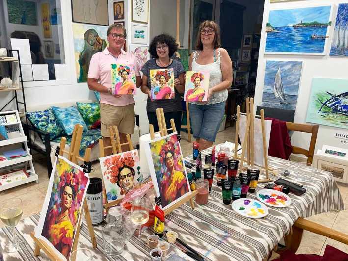 Mallorca/Porto Cristo: Paint your own Frida Kahlo - Key things you’ll notice right away
