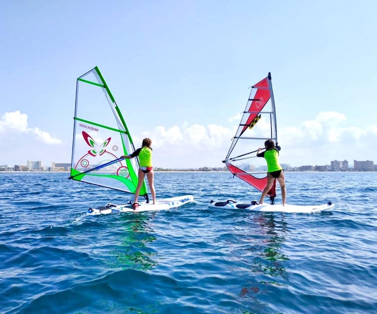 Mallorca: Private Windsurf Lesson - The Beginner Water Setup: Shallow, Calm, and Built for Learning