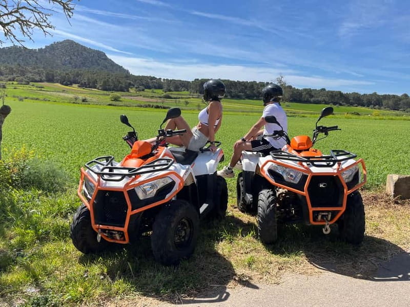 Mallorca: Quad Bike Tour, Snorkeling, and Cliff Jumping - The bay stop: snorkeling and swimming with included gear