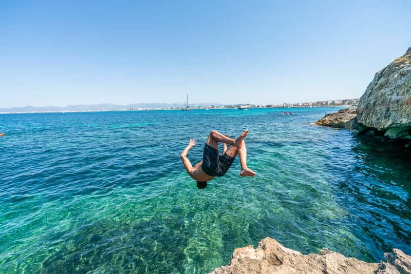 Mallorca: Quad Bike Tour, Snorkeling, and Cliff Jumping - Cliff jumping from 6 to 10 meters: the moment everyone remembers