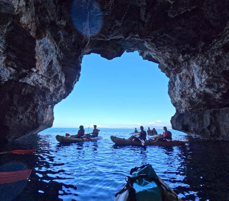 Mallorca: Sea Cave Kayaking Tour with Snorkeling and a Snack - Photos included: fewer wet-phone worries