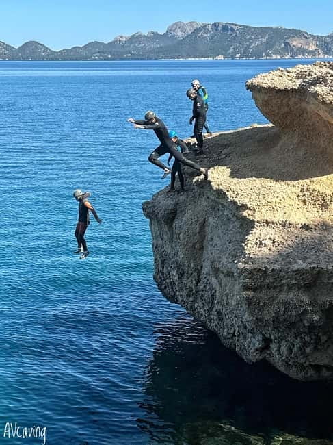 Mallorca: Speleo-Coasteering Tour along the Coast of Alcudia - Psicobloc and Free-Climbing Moments, With Safety in Mind