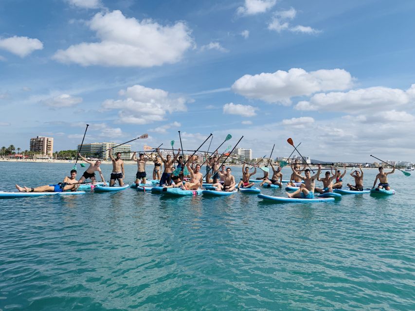 Mallorca: Stand Up Paddle Lesson (1H PRIVATE CLASS) - Getting Palma Bay views while you practice balance