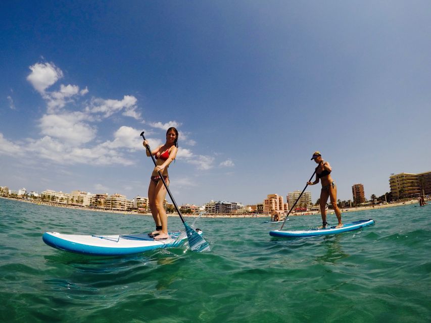 Mallorca: Stand Up Paddle Lesson (1H PRIVATE CLASS) - How the workout really feels: balance, strength, and cardio