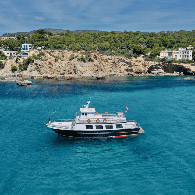 Palma Bay: Boat Tour with BBQ, Snorkelling, & Sunset Option - Super Delfin Verde and the On-Board Vibe You Should Expect