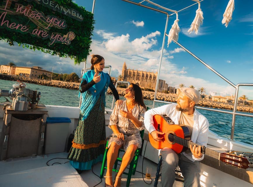 Palma : Boat Trip with Live Flamenco Show - Meeting Oceana at Palma’s Pier Near the Auditorium