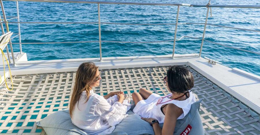 Palma: Catamaran Cruise with Swimming and Snorkelling - From Playa del Arenal to Protected Coves