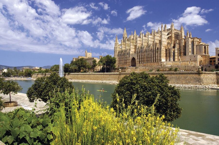 Palma de Mallorca: City Walking Tour with The Cathedral - Inside La Seu: Puerta Mayor, the Rose Window, and Miquel Barceló