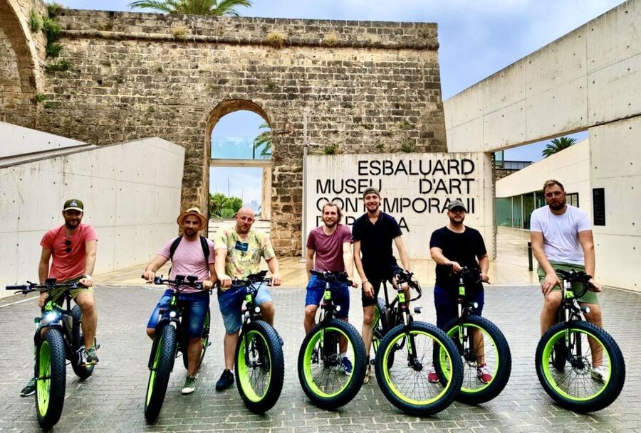Palma: Guided City Tour with a Fat Tire E-Bike - Old Town Lanes and Plaças: Stories on Narrow Streets