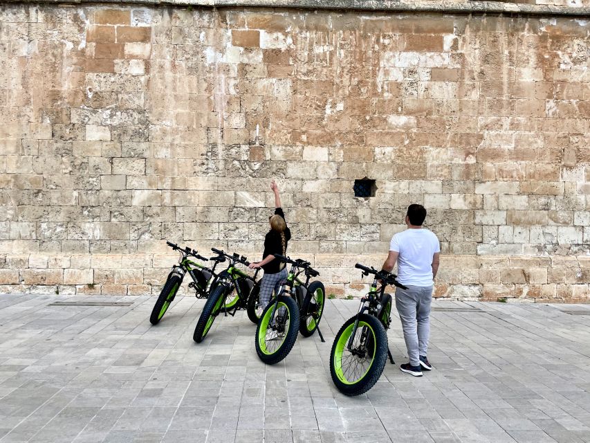 Palma: Guided City Tour with a Fat Tire E-Bike - El Molinar Color and Quiet, Plus Bay and Mountain Backdrops