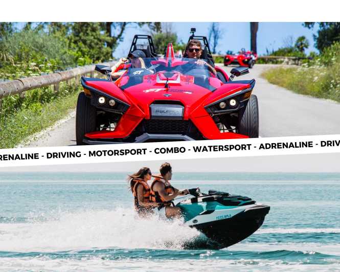 Peguera: Racing Car Drive and Jet Ski Combo Tour - What Can Change on the Day, and How to Roll With It