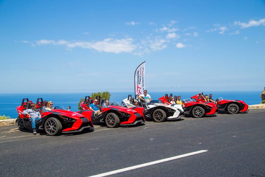 Peguera: Racing Car Drive and Jet Ski Combo Tour - Meeting at Formula Tours and What Happens Before You Move
