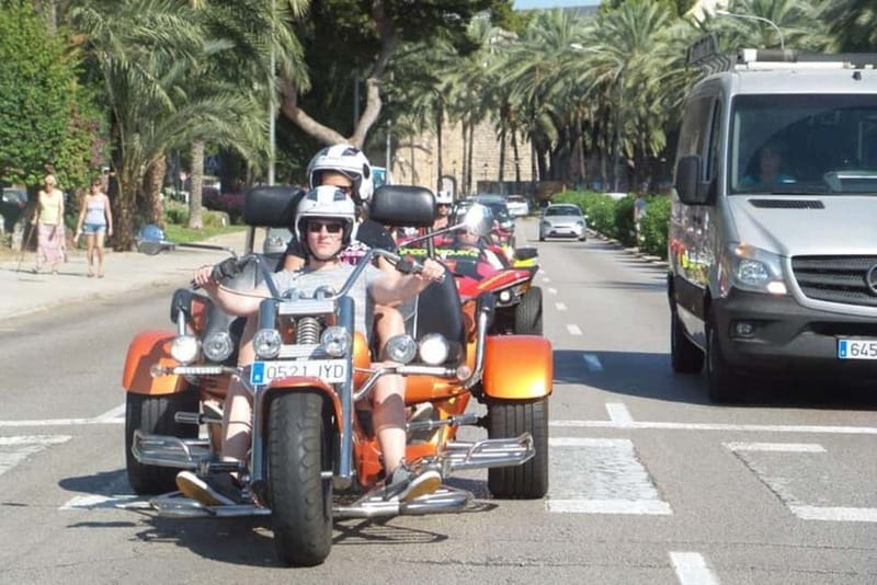 Peguera: Trike Tour - Price and value: $134 per group up to 3, plus one driver cost
