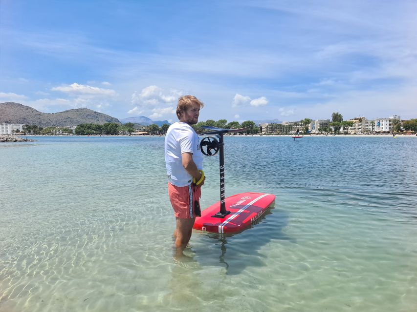 Port d'Alcúdia: Electric Foil Experience with Instructor - Views and pace on the Mallorca coastline