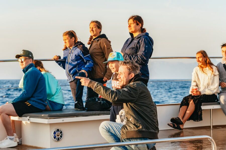 Port d'Alcudia: Sunrise at Sea & Dolphin Watching Boat Tour - Dolphin Watching on Mallorca’s North Coast, With Real Respect