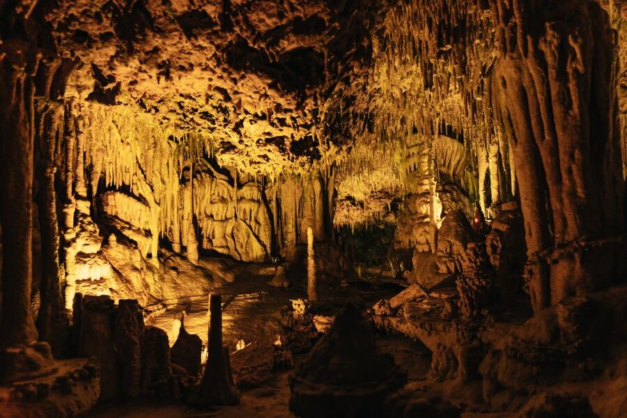 Porto Cristo: Caves of Hams Entry Ticket - Genesis on the rock-face: the natural auditorium effect