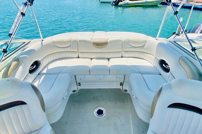 Private boat tour with snorkeling - Stop 1, Cala Comtesa: your first anchored swim hour