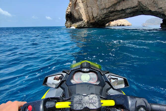 Private jet ski excursion Ibiza San Antonio Es Vedrà - Where You Start: Caló del Moro in Sant Antoni
