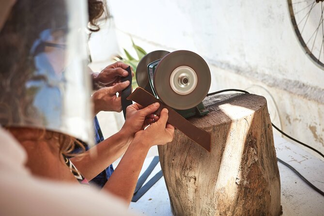 Private Sandal Making in Palma de Mallorca - Choosing your sandal style and leather (this is the fun part)
