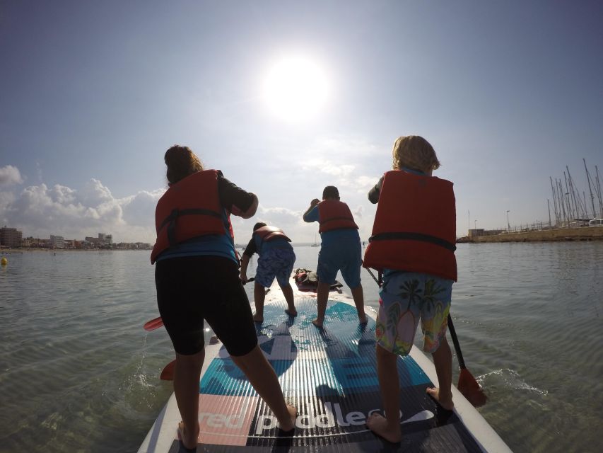 Rent a Giant Stand Up Paddle XXL for groups - Meeting at BonaOna Surf School: what to do first