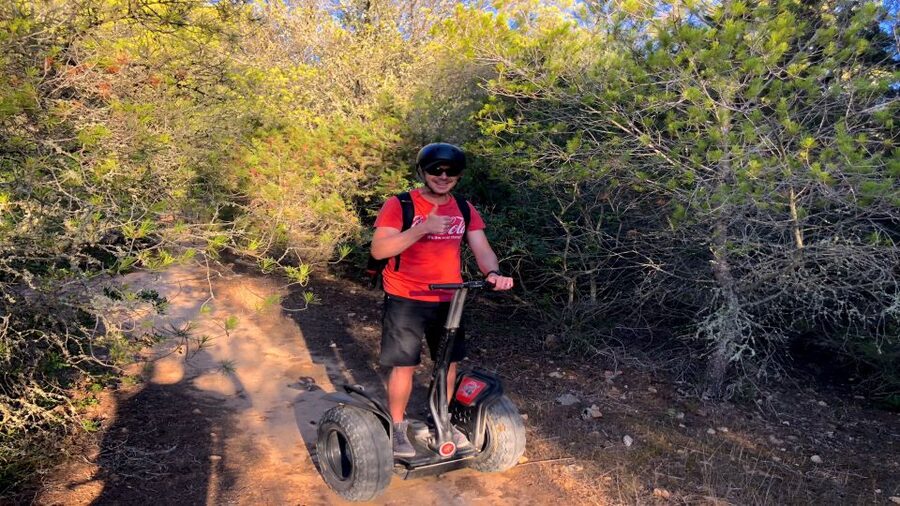 Sa Coma: Off-Road Segway Tour to Castell Punta de n'Amer - Off-road sections through hills and rocks