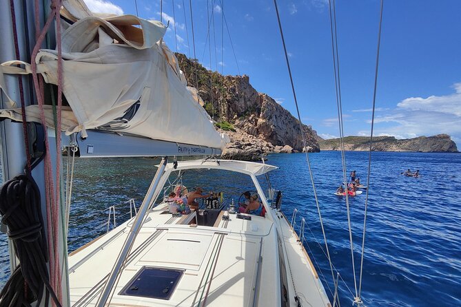 Sailing Day from Port d'Andratx - Cala Llamp to Cala Blanca: snorkel, SUP, and a picnic break that actually feels relaxing