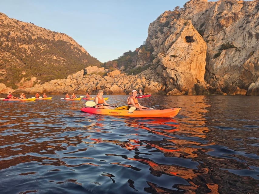 Sant Elm: Guided Kayak Sunset Tour with Picnic in a Cove - Who this tour fits best, and who should skip it