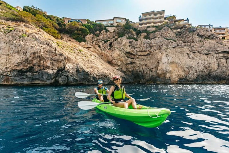 Santa Ponsa: Marine Reserve Kayak Tour - Kayaking the southwest coast: caves, coastal pools, and real exploration