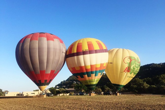 Sunrise and Sunset Experience Hot Air Balloon Ride Mallorca - Landing and the champagne toast back on the ground